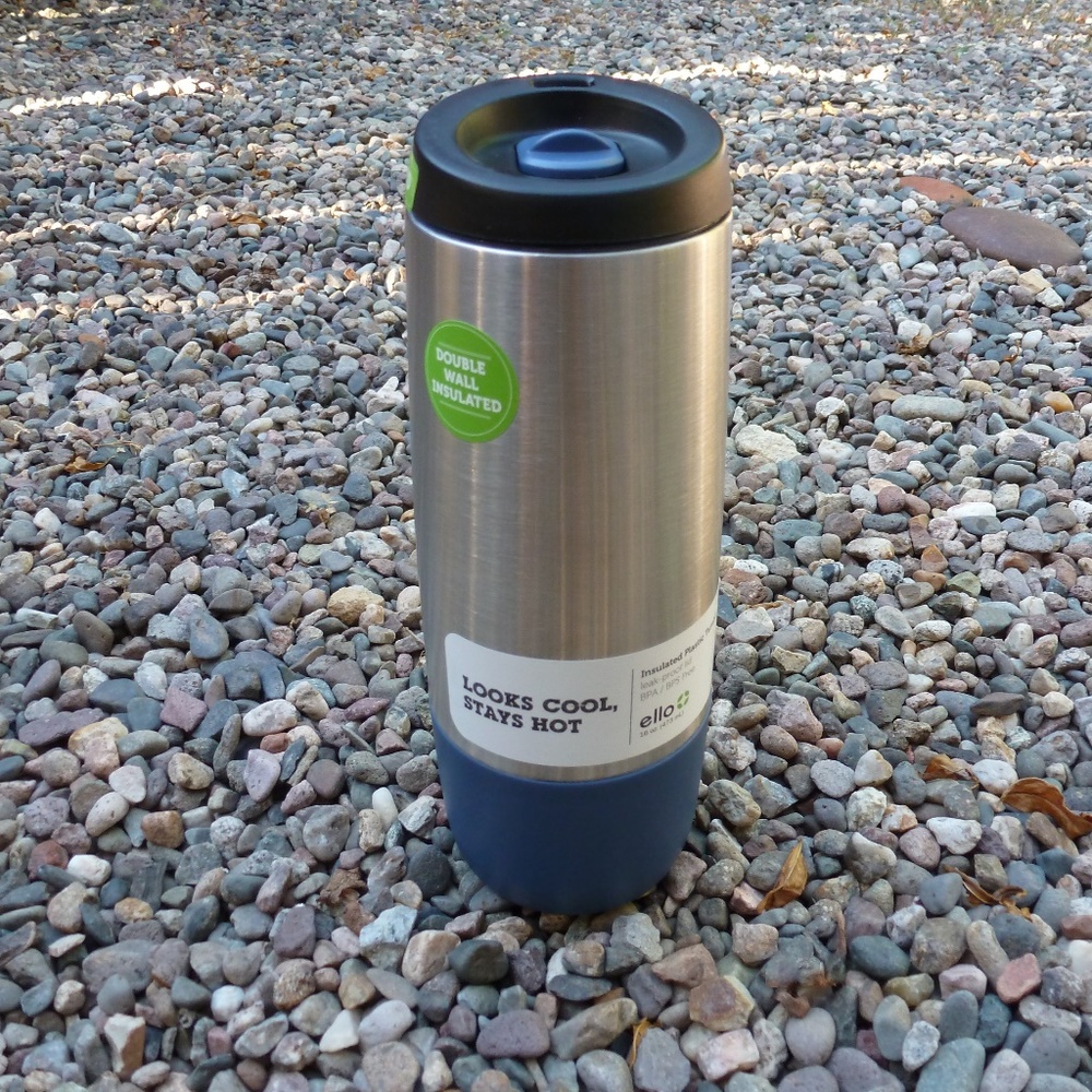Ello Callen Double-Wall Plastic Travel Mug